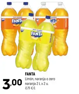 Coviran FANTA Limón, naranja o zero naranja oferta