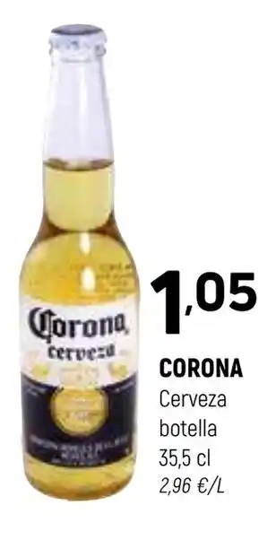 Coviran CORONA Cerveza botella oferta