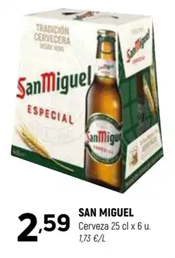 Coviran SAN MIGUEL Cerveza oferta