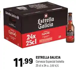Coviran ESTRELLA GALICIA Cerveza Especial botella oferta