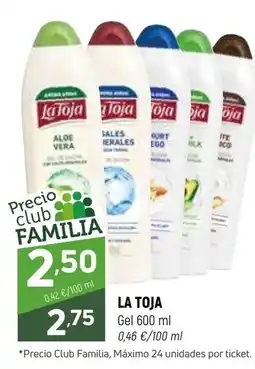 Coviran LA TOJA Gel oferta
