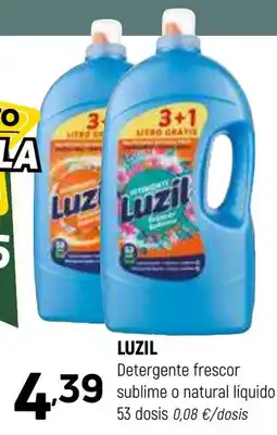 Coviran LUZIL Detergente frescor sublime o natural liquido oferta