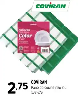 Coviran COVIRAN Paño de cocina rizo 2 u oferta