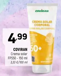 Coviran COVIRAN Crema solar FPS50 oferta