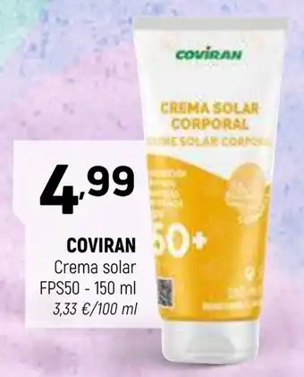 Coviran COVIRAN Crema solar FPS50 oferta