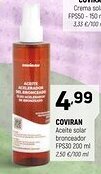 Coviran COVIRAN Aceite solar bronceador FPS30 oferta