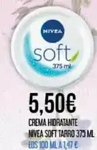 Claudio Nivea - crema hidratante soft tarro oferta