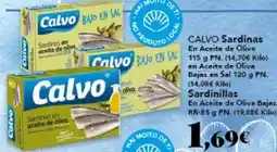 Gadis Calvo - sardinas en aceite de oliva oferta