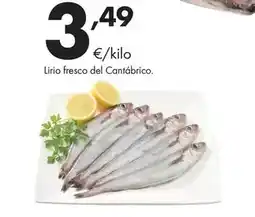 Supermercados Lupa Lirio fresco del cantabrico oferta