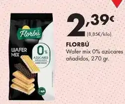Supermercados Lupa Florbu - wafer mix 0% azucares anadidos oferta