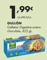 Supermercados Lupa Gullón - galletas digestive avena chocolate oferta