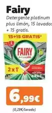 Supermercados Lupa Fairy - detergente platinum plus limon oferta