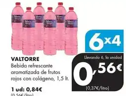 Supermercados Lupa Valtorre - bebida refrescante aromatizado de frutos rojos con colageno oferta