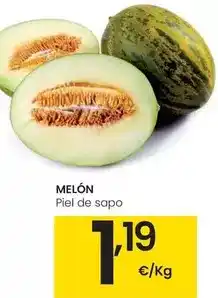 Eroski Melón piel de sapo oferta