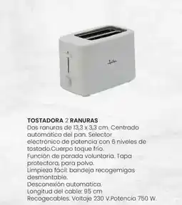 Eroski Jata - tostadora 2 ranuras oferta