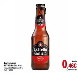 Makro Estrella galicia - cerveza mini oferta