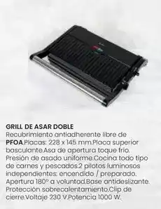 Eroski Jata - grill de asar doble oferta