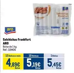 Makro Aro - salchichas frankfurt oferta