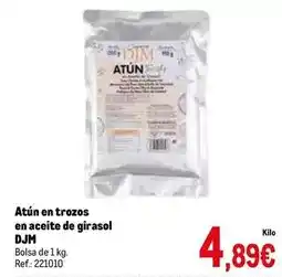 Makro Atun en trozos en aceite de girasol oferta