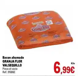 Makro Granja flor - bacon ahumado oferta