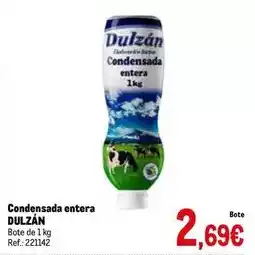 Makro Dulzán - condensada entera oferta