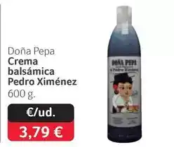 GM Cash & Carry Pedro - dona pepa crema balsamica ximenez oferta