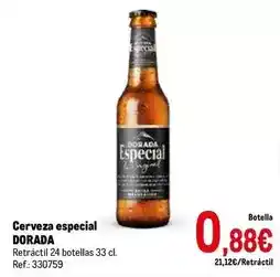 Makro Dorada - cerveza especial oferta