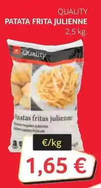 GM Cash & Carry Quality - patata frita julienne oferta
