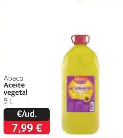 GM Cash & Carry 51 - abaco aceite vegetal oferta