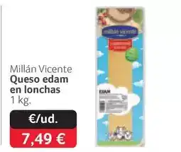 GM Cash & Carry Millán vicente - queso edam en lonchas oferta