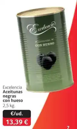 GM Cash & Carry Excelencia - aceitunas negras con hueso oferta