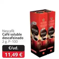 GM Cash & Carry Nescafé - café soluble descafeinado oferta