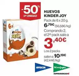 El Corte Inglés Kinder - huevos joy oferta