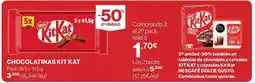 El Corte Inglés Nestlé - chocolatinas kit kat oferta