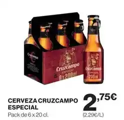El Corte Inglés Cruzcampo - especial oferta