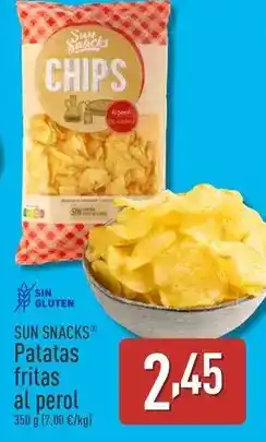ALDI Sun snack - patatas fritas al perol oferta