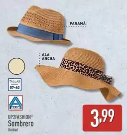 ALDI Up2fashion - soombrero oferta