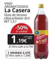 Maskom Supermercados La casera - vino aromatizado oferta
