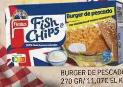 Maskom Supermercados Burger de pescado oferta