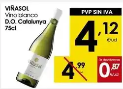 Eroski Viña sol - vino blanco d.o. catalunya oferta