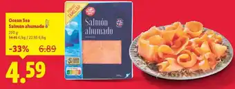 Lidl Ocean sea - salmon ahumado oferta
