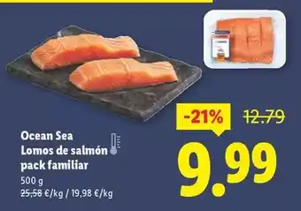 Lidl Ocean sea - lomos de salmon pack familiar oferta