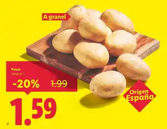 Lidl Origen - patata oferta