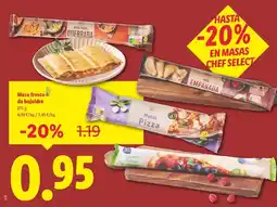 Lidl Chef - masa fresca de pelada oferta