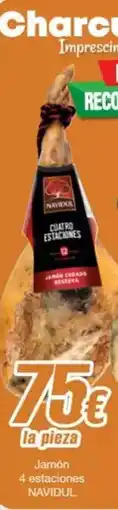 SPAR Fragadis Navidul - jamon 4 estaciones oferta