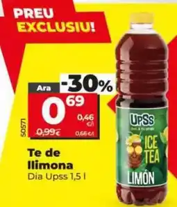 Dia Dia upss - té al limón oferta
