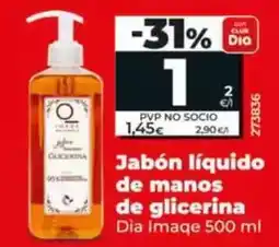 Dia Dia imaqe - jabón líquido de manos de glicerina oferta