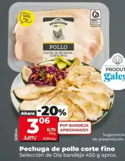 Dia Seleccion de dia - pechuga de pollo corte fino oferta