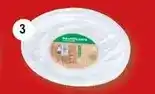 E.Leclerc Eco + 10 platos blancos reutilizables 22 cm oferta