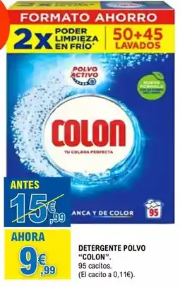 E.Leclerc Colon - detergente polvo oferta